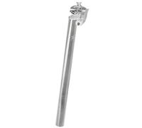 M-WAVE 252195 Tija de sillín de Bicicleta, Unisex, Plata, 27.2 mm | Postes y piezas de asiento de bicicleta