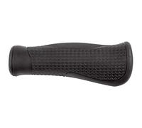 M-Wave 410524 Empuñaduras para Bicicleta, Unisex, Negro, 130 mm