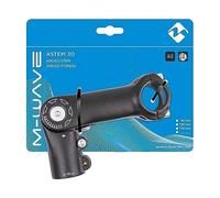 M-Wave Adult ST-C2.1 Ahead - Potencia para Manillar Unisex (Ajustable de 0° a 90°, ext. 90 mm, para 31,8 mm)