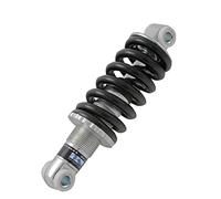 M-Wave Amortiguador de Bicicleta Unisex para Adultos, Elemento de Resorte, Amortiguador Trasero, Negro/Plata, tamaño de Montaje: 150 mm