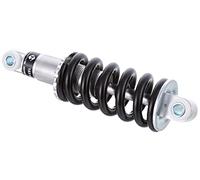 M-Wave Amortiguador de Bicicleta Unisex para Adultos, Elemento de Resorte, Amortiguador Trasero, Negro/Plata, tamaño de Montaje: 165 mm