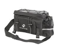 M-Wave Amsterdam EXP - Bolsa expansible para Equipaje, Color Negro/Gris