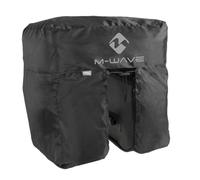 Cubierta Antipluvio Universal M-Wave Amsterdam Protect para Bolsas Pannier, Negr