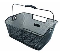 M-Wave Barm - Cesta de Alambre, Color Negro