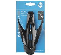 M-Wave BC 21 B - Portabotellas, Color Negro