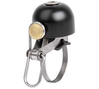 M-Wave Bella C-Yell-Minicampana (Cobre, diámetro, 1 Unidad), Color Negro, Unisex Adulto, Ø 30 mm