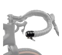 M-Wave Bella DBX - Timbre para Bicicleta de Carretera (22,2 mm, Manillar Curvado, 22,2 mm), Color Negro