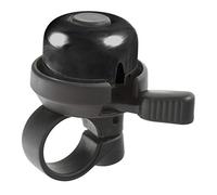 M-Wave Bella Ding Dong Timbre para Bicicleta, Unisex, Negro