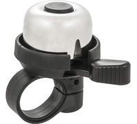M-Wave Bella Ding Dong Timbre para Bicicleta, Unisex, Plata