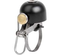 M-WAVE Campana Bicicleta BELLA C-YELL Mini Negro Cobre Ø 30mm Manillar 22-40mm