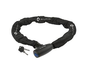 M-Wave, Candado de Cadena C 10.11, Adultos Unisex, Negro