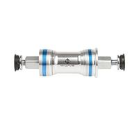 M-Wave Carousel BB BSA Sq Rodamiento Interior Compacto, Unisex, Plata/Azul, 68mm Gehäuse, L1: 113.5mm, L2 23mm