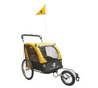 M-Wave Carry All 3 In 1 - Remolque para Llevar y Jogging para Bicicleta/Coche