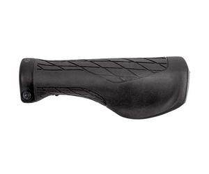 M-Wave Cloud Ergomax Fix Práctico Mango de Tornillo para Bicicleta, Comodidad y ergonómico, Buen Agarre, 138 mm de Longitud, Unisex-Adulto, Negro