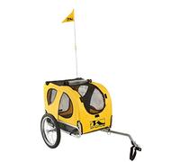 M-Wave Dog - Remolque de Perro para acoplar a la Bicicleta