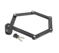 M-Wave F 875/6 - Candado Plegable de Juego, Negro, 875 mm