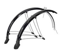 M-Wave - Juego de Guardabarros MS29, Negro, 29, Ancho 60 mm, Negro, 29 Pulgadas, Ancho mm UE