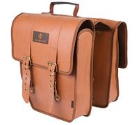 M-Wave, L Bolsa de Transporte Bicicleta Amsterdam Double, Adultos Unisex, Marrón