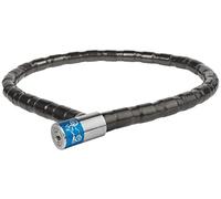 M-Wave Llave Candado Espiral, Unisex Adulto, Negro, 1000 x 24 mm