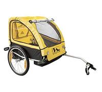 M-Wave Remolque para niños y Remolque de Bicicleta Kids Ride Comfort