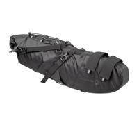 M-Wave Rough Ride Saddle L Black Series - Alforja para sillín de Bicicleta, Impermeable, Reflectante, Color Negro