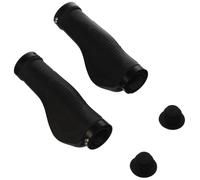 M-Wave Screw On - Mango ergométrico de enroscar, Color Negro