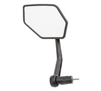 M-Wave Spy Space 45 Espejo retrovisor Izquierdo para Bicicleta, Unisex-Adultos, Negro