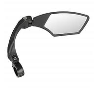 M-Wave Spy Space - Espejo de Bicicleta, Negro, Talla única, Montaje lado Derecho