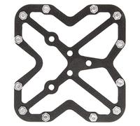 M-Wave Transformer A Pedales Antideslizantes para Bicicleta, Unisex, Negro, 70 x 95 mm