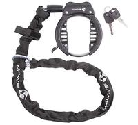 Cerradura de Marco con Cadena Ringchain XL M-Wave 1000 mm Negra M-wave