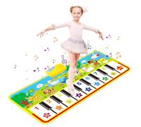 m zimoon Alfombra Musical Piano con 8 Instrumentos, Juguetes niños 1 2 3 Años, Talla Grande Alfombrilla de Baile, Alfombra de Juegos Bebe Regalos Cumpleaños Navidad para Niños Niñas 1 2 3 Años