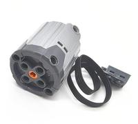 M0002 Motor XL Eléctrico Compatible con Lego Technic Accesorio Power Serie Function Motor de Construcción para Modelos de Bloques Control Remoto MOC con Par Alto