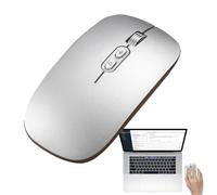 M0use inalámbrico recargable - Silent Click USB M0use, dispositivo portátil ergonómico | Traductor de voz AI de 2.4 G con precisión de 1600 DPI para PC, portátil, trabajo de oficina, tareas de