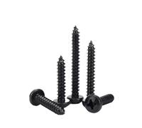 M1.4, M2, M2.2, M2.5, M2.9 Tornillos Autorroscantes De Cabeza Redonda Cruzada De Acero Inoxidable 304 for Madera Y Pernos(M2.5x8mm 100pcs)