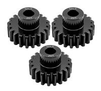 M1.5 20T Pinion Gear 8mm Bore Motor Gear, Hardened Steel CNC Precision Gear, Heavy Duty for 1/5 RC Car Truck for NEMA 34 for Traxxas X-Maxx Brushless Motor Upgrade, High Performance Gear