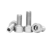 M1.6 M2 M2.5 M3 M3.5 M4 To M16 304 Stainless Steel Hollow Hole Through Air-out Pass Hexagon Hex Socket Cap Head Screw Bolt(20mm,1pc M8)