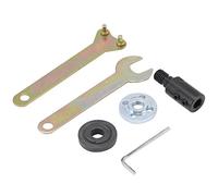 M10 conjunto de conexión de hojas de sierra de cortar, walfront adaptador Set Angle Grinder Chuck Kit Motor Árbol acoplador de M10 - 5/8/10/12 mm manguito sierra hoja acoplador de