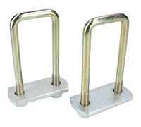 M10 de 40mm x 110mm el perno en U N-Tornillo 1 PAR CON PLACAS Y TUERCAS DE ALTA RESISTENCIA03/04 UBR