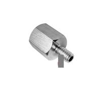 M10 Female To M10 12 1/8" 1/4" 3/8" BSPP BSPT Male Hex Reducer Bushing 304 Stainless Adapter High Pressure for Pressure Gauge BIANMTSW(M10x1 Female,M11x1.25 Male)