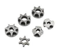 M10 M14 - Engranaje de cadena de piñón para amoladora, engranaje de repuesto, motosierra, 7/6/3 dientes, soporte eléctrico, engranaje de herramienta eléctrica