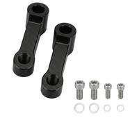 M10 M8 CNC Mecanizado Motocicleta Espejos Adaptadores 1 par de extensiones de espejo retrovisor de vehículo eléctrico Kit