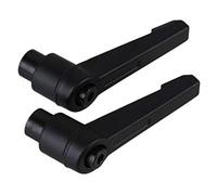 M10 Manija ajustable de la palanca de sujeción del hilo del botón del trinquete del perno roscado hembra 2PCS