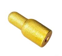 M10 soldado muela abrasiva 45 # esmeril para azulejos piedra encimera biselado chaflán ampliación modelando agujeros existentes 20x30x70mm oro