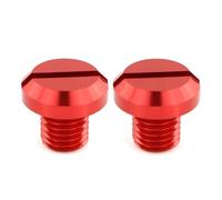 M10x1.25 Left-Hand and Right-Hand Thread Mirror Hole Plugs Cap Fit For Ducati For Yamaha For MT-07 For FZ07 For MT09 For FZ09 For Hypermotard 821 For XSR900,Fácil de Instalar