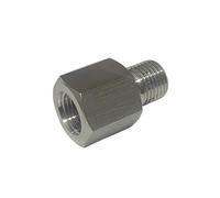 M10x1 hembra a M5 M6 M8 M10 M12 M16 M20 1/8 "1/4" 3/8 "1/2" BSP NPT macho 304 adaptador de instalación de tuberías de alta presión de acero inoxidable(M10x1 to M12x1.25)