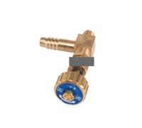 M10x1mm -10mm Hose Barbed Elbow Brass Needle Valve