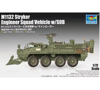 M1132 Stryker Ingeniero Escuadrón Vehículo Con Lwmr-Mina Rodillo/Sob 1:72 Modelo