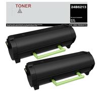 M1140 / XM1140 Pack 2 Toner Negro Compatible con Lexmark 24B6213