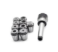 M12 MK3 ER32 Set MT3 CNC Cono Morse Métrico Portabrocas De Pinza Pinzas Torno Fresado 2-20 Mm Para Fresas - 9 Piezas
