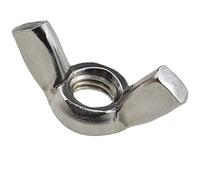 M12 Tuecas de Mariposa de Alas De Acero Inoxidable (Paquete de 10) para Tornillos Roscados - Sujetadores Tarea Pesada Estándar Certificado ISO965 DIN315 M12 Fácil Apriete Wing Nuts (22.3mm x 49.4mm)